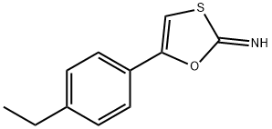 1,3-Oxathiol-2-imine,5-(4-ethylphenyl)-(9CI),426820-89-5,结构式