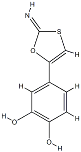 426820-99-7 1,2-Benzenediol,4-(2-imino-1,3-oxathiol-5-yl)-(9CI)