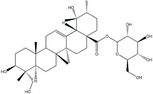 具栖冬青苷, 42719-32-4, 结构式