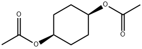 Diacetic acid 1α,4α-cyclohexylene ester Structure