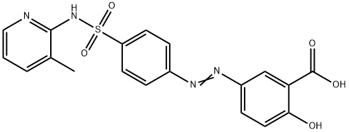 methylsulfasalazine 结构式