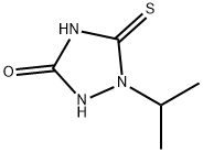 1,2,4-Triazolidin-3-one,1-(1-methylethyl)-5-thioxo-(9CI) 结构式