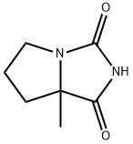 1H-Pyrrolo[1,2-c]imidazole-1,3(2H)-dione,tetrahydro-7a-methyl-(9CI) Struktur