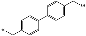 4,4'-ビス(メルカプトメチル)ビフェニル 化学構造式