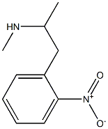 N,α-Dimethyl-o-nitrobenzeneethanamine Structure