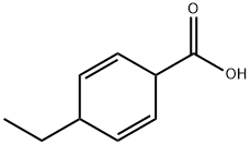 2,5-Cyclohexadiene-1-carboxylicacid,4-ethyl-(9CI) Struktur