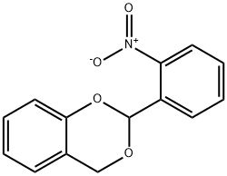 4H-1,3-Benzodioxin,2-(2-nitrophenyl)-(9CI) Structure