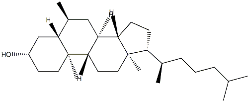 6α-Methyl-5α-cholestan-3β-ol|
