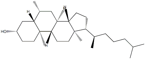 6β-Methyl-5α-cholestan-3β-ol|