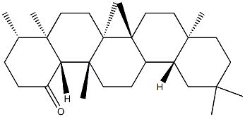 D:A-フリードオレアナン-1-オン 化学構造式