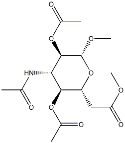 Methyl 3-(acetylamino)-3-deoxy-β-D-glucopyranoside 2,4,6-triacetate|