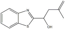 2-Benzothiazolemethanol,alpha-(2-methyl-2-propenyl)-(9CI) Structure