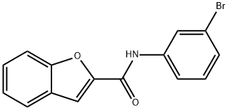 N-(3-bromophenyl)-1-benzofuran-2-carboxamide,433956-86-6,结构式