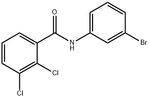 N-(3-bromophenyl)-2,3-dichlorobenzamide Struktur
