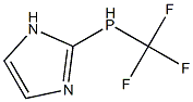 1H-Imidazole,  2,3-dihydro-2-[(trifluoromethyl)phosphinidene]- Struktur