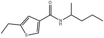 3-Thiophenecarboxamide,5-ethyl-N-(1-methylbutyl)-(9CI)|