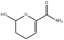 2H-Pyran-6-carboxamide,3,4-dihydro-2-hydroxy-(9CI) Structure