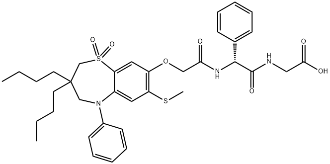 439087-18-0 Elobixibat Synthetic routeIBAT inhibitorElobixibat Sulfone