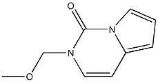 2-(MethoxyMethyl)pyrrolo[1,2-f]pyriMidin-1(2H)-one Structure