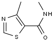 5-Thiazolecarboxamide,N,4-dimethyl-(9CI) Struktur