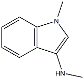 1H-Indol-3-amine,N,1-dimethyl-(9CI) Struktur