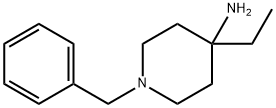 4-Piperidinamine,4-ethyl-1-(phenylmethyl)-(9CI) 化学構造式