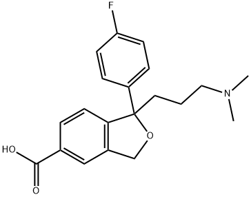 CitalopraM carboxylic acid iMpurity 化学構造式