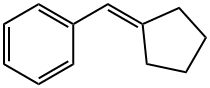 Cyclopentylidenemethyl-benzene Struktur