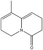 4H-Quinolizin-4-one,2,3,6,7-tetrahydro-9-methyl-(9CI),441771-30-8,结构式