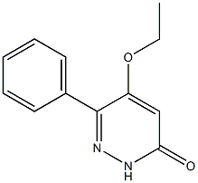 3(2H)-Pyridazinone,5-ethoxy-6-phenyl-(9CI) Struktur