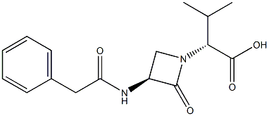 desthiobenzylpenicillin Structure