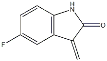 2H-Indol-2-one,5-fluoro-1,3-dihydro-3-methylene-(9CI) Struktur