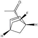 Ethanone, 1-[(1R,2S,4R)-2-fluorobicyclo[2.2.1]hept-5-en-2-yl]-, rel- (9CI),443141-75-1,结构式