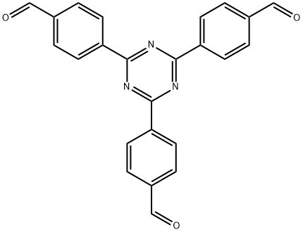 Benzaldehyde,4,4',4”-(1,3,5-triazine-2,4,6-triyl)tris-|2,4,6-三(4-醛基苯基)-1,3,5-三嗪