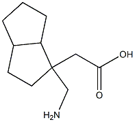 1-Pentaleneaceticacid,1-(aminomethyl)octahydro-(9CI),444088-08-8,结构式