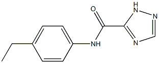 1H-1,2,4-Triazole-3-carboxamide,N-(4-ethylphenyl)-(9CI),444110-48-9,结构式