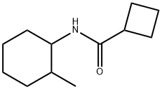 N-(2-methylcyclohexyl)cyclobutanecarboxamide Structure