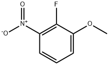 2-fluoro-1-methoxy-3-nitrobenzene Struktur