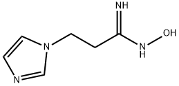 1H-Imidazole-1-propanimidamide,N-hydroxy-(9CI) Structure