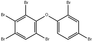 2,2',3,4,4',6-HEXABDE  (BDE-139) Struktur