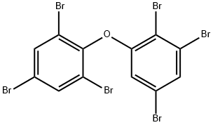 2,2',3,4',5,6'-HEXABDE (BDE-148) 化学構造式