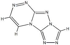 1,2,4-Triazolo[4,3:1,5][1,2,4]triazolo[3,4-c][1,2,4]triazine(9CI) Structure