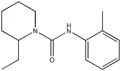 1-Piperidinecarboxamide,2-ethyl-N-(2-methylphenyl)-(9CI),446853-66-3,结构式