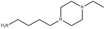 4-(4-乙基哌嗪-1-基)丁烷-1-胺, 4486-93-5, 结构式