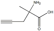 4-Pentynoicacid,2-amino-2-methyl-(9CI),448904-56-1,结构式