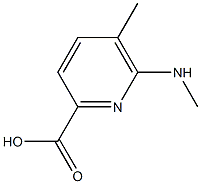 2-Pyridinecarboxylicacid,5-methyl-6-(methylamino)-(9CI),448920-94-3,结构式
