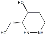 3-Pyridazinemethanol,hexahydro-4-hydroxy-,(3R,4R)-rel-(9CI) Structure