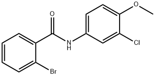 2-bromo-N-(3-chloro-4-methoxyphenyl)benzamide|