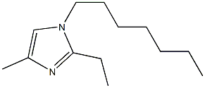 1H-Imidazole,2-ethyl-1-heptyl-4-methyl-(9CI) Struktur