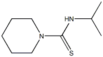 1-Piperidinecarbothioamide,N-(1-methylethyl)-(9CI) 化学構造式